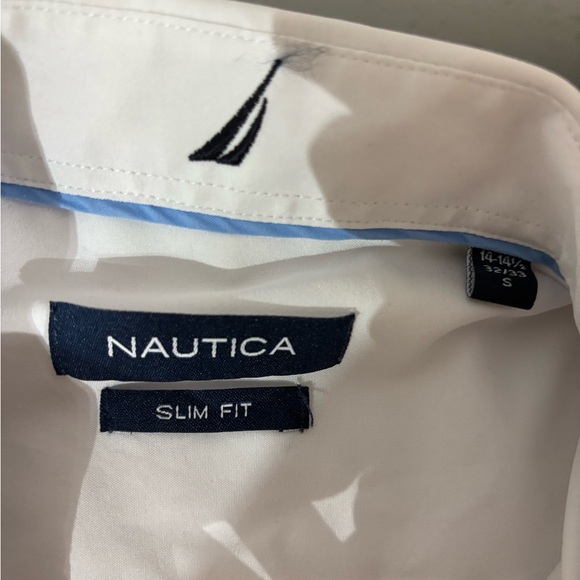 Nautica Dress Shirt Size Slim Small NWOT - Picture 2 of 5